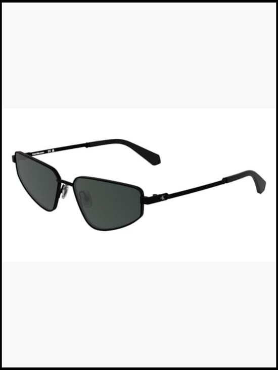Metal Cat Eye Sunglasses with Logo Temples, UV Protection, Prescription-Ready main image 6
